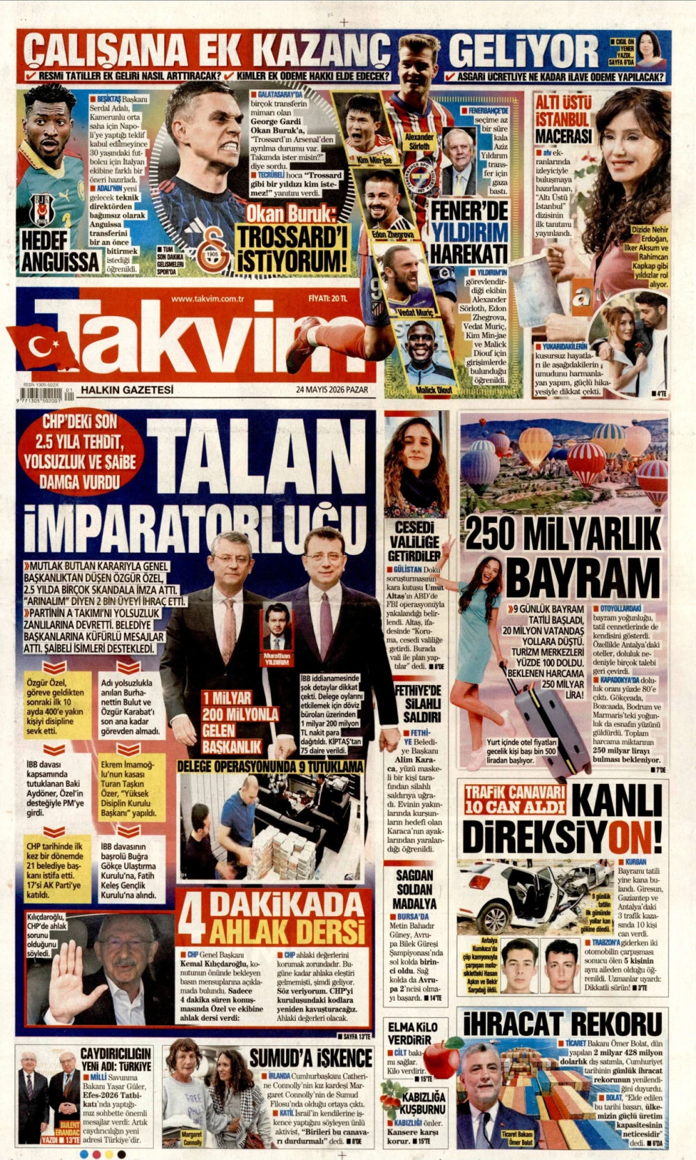 takvim gazetesi