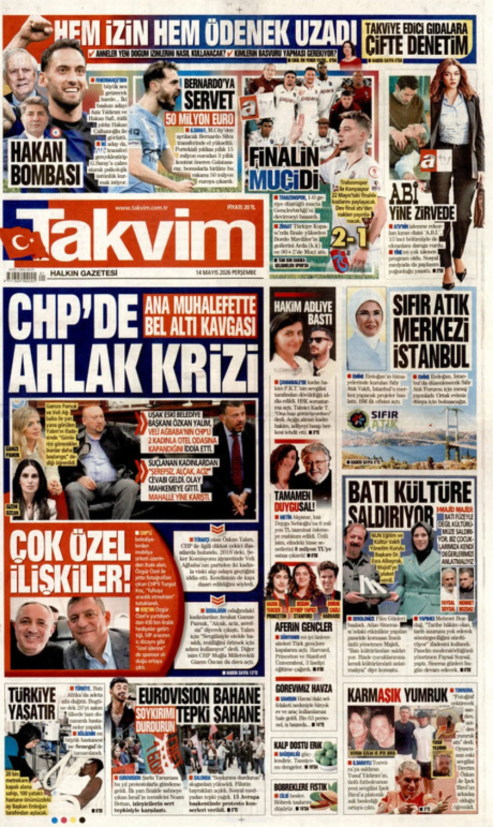 takvim gazetesi