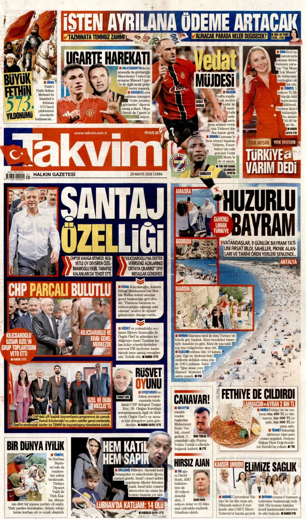 takvim gazetesi