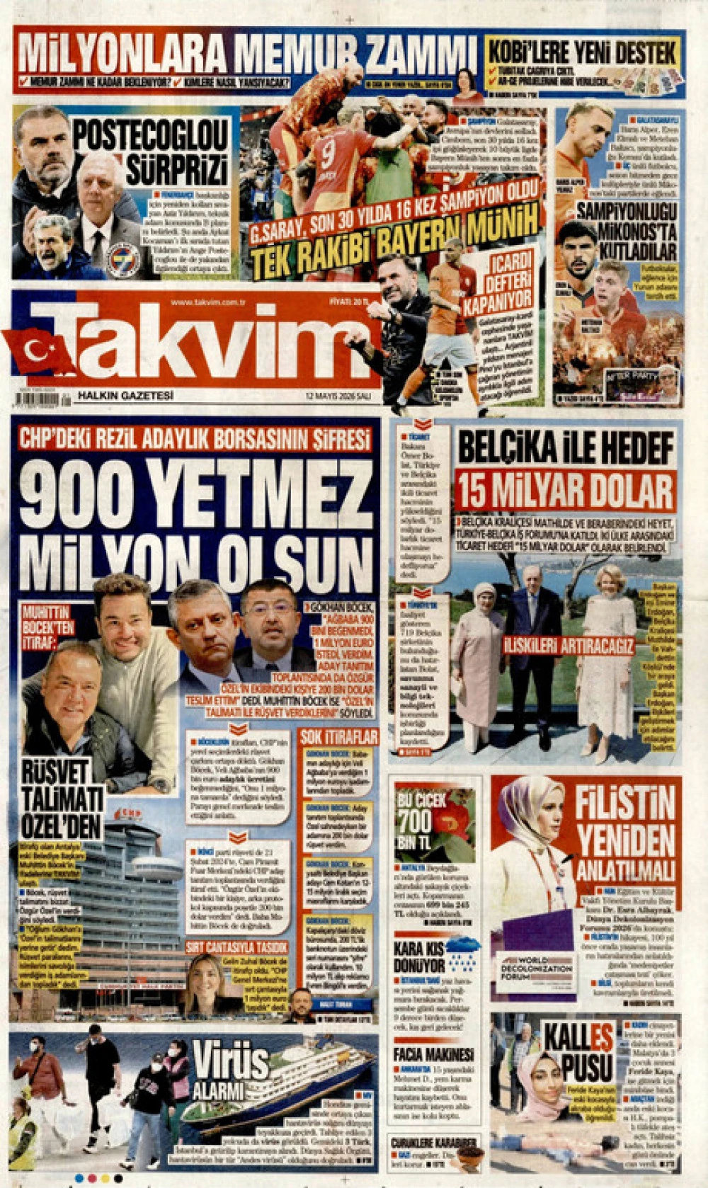 takvim gazetesi