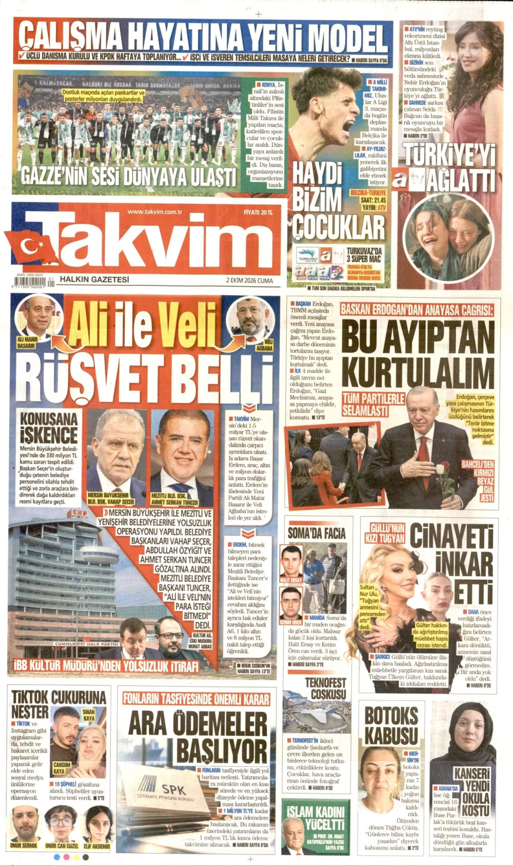 takvim gazetesi