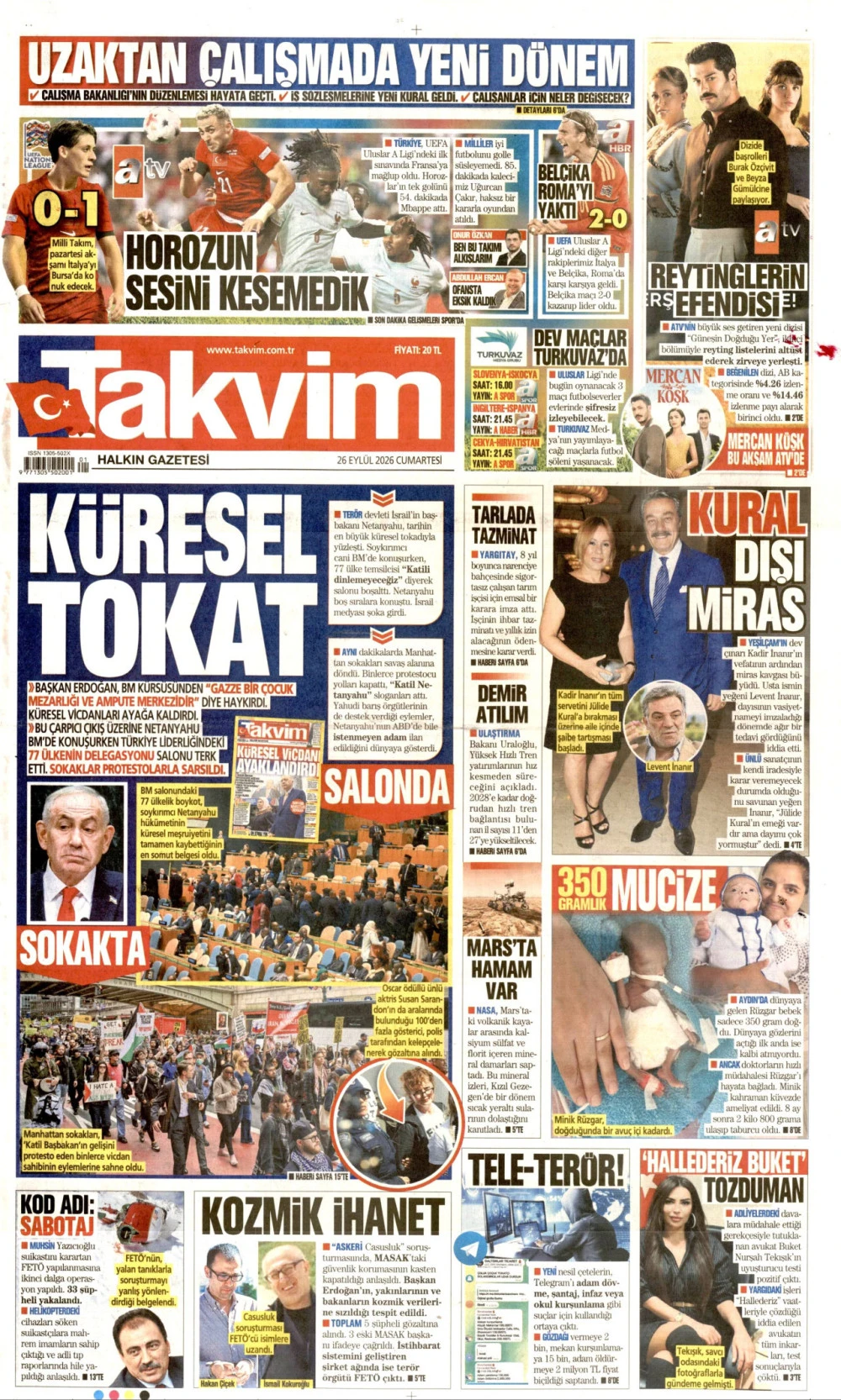 takvim gazetesi