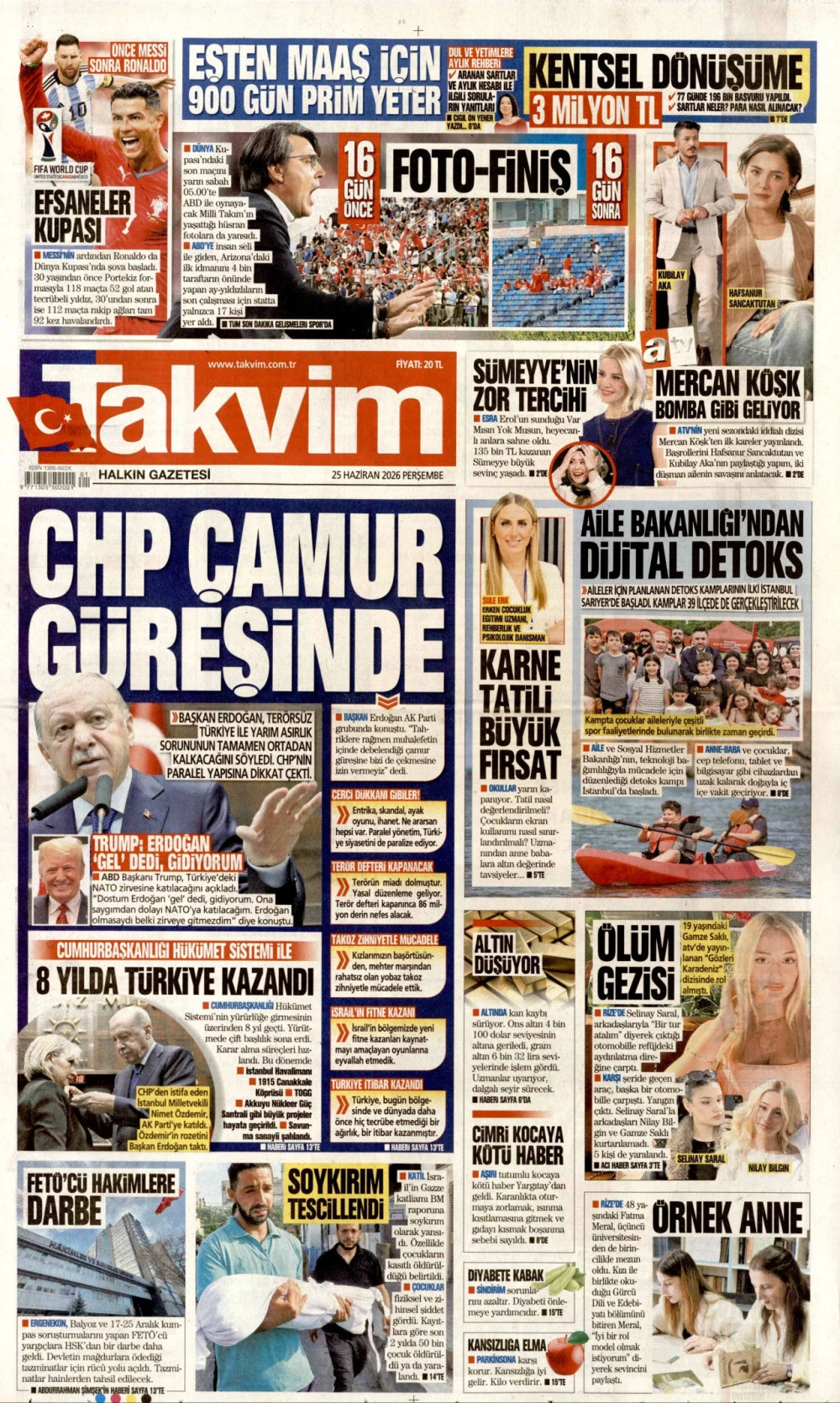 takvim gazetesi