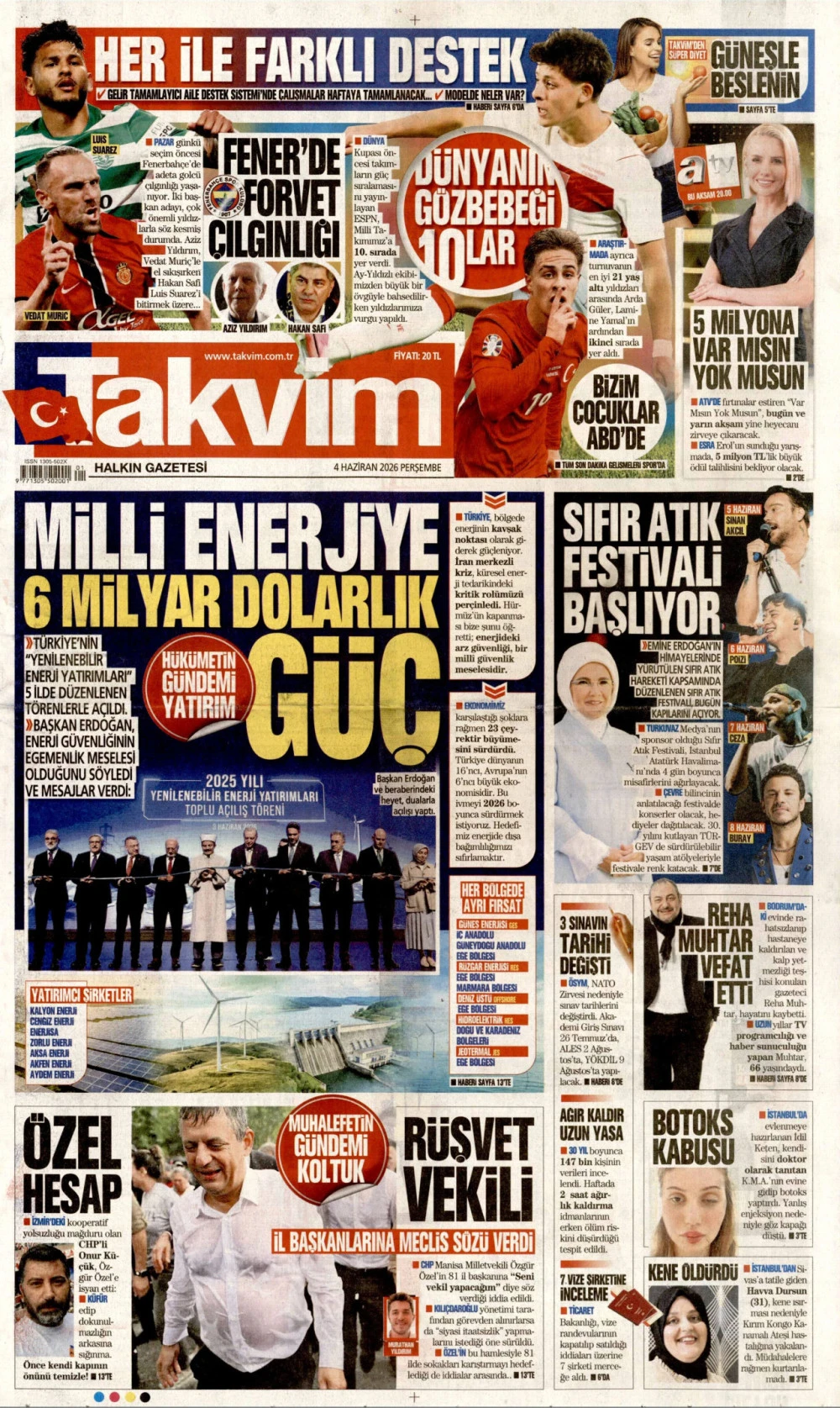 takvim gazetesi