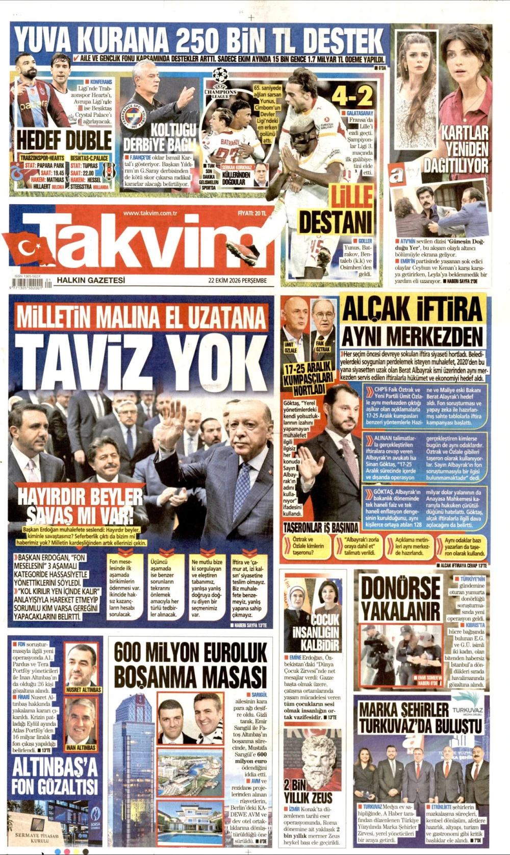 takvim gazetesi