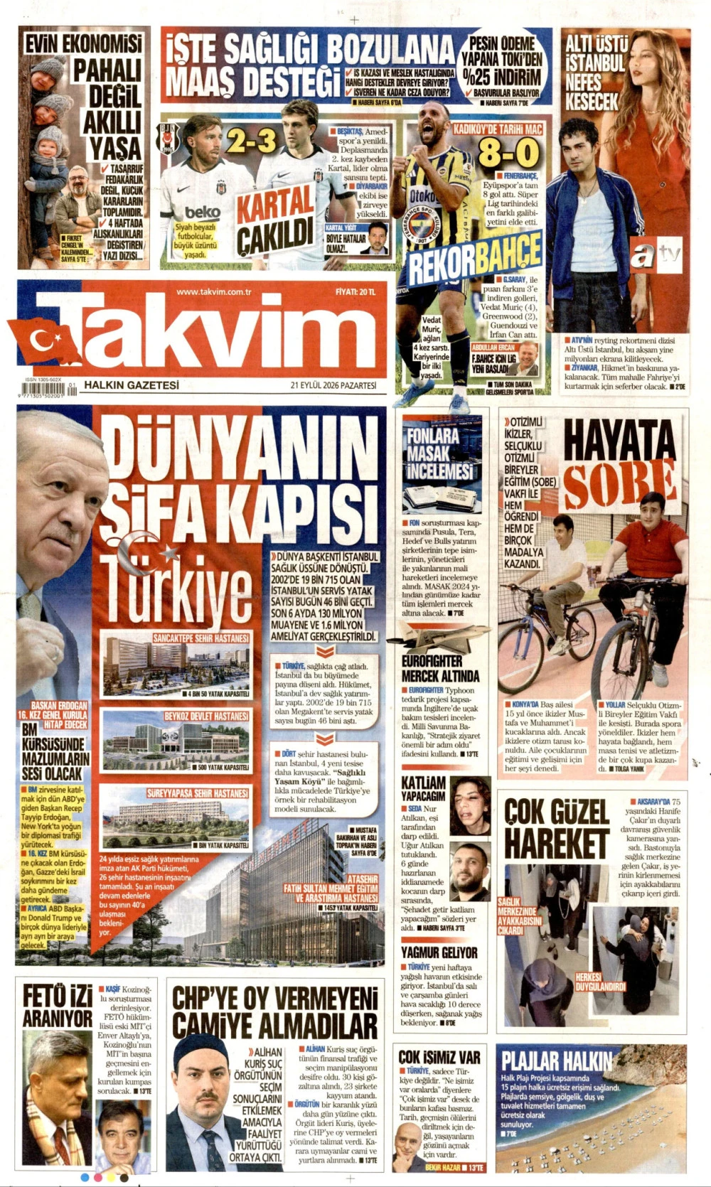 takvim gazetesi