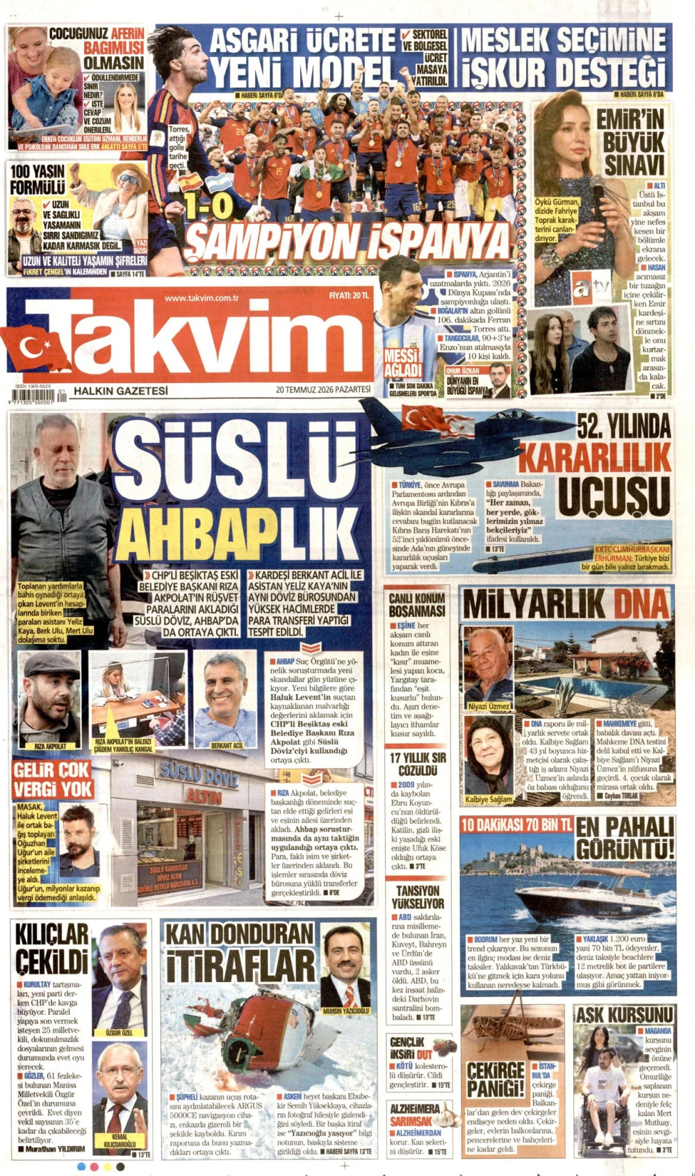 takvim gazetesi