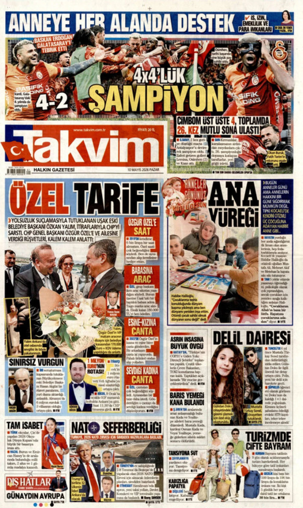 takvim gazetesi