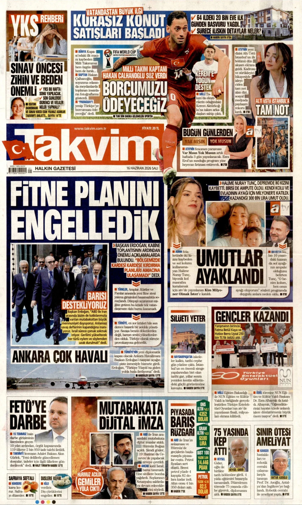 takvim gazetesi