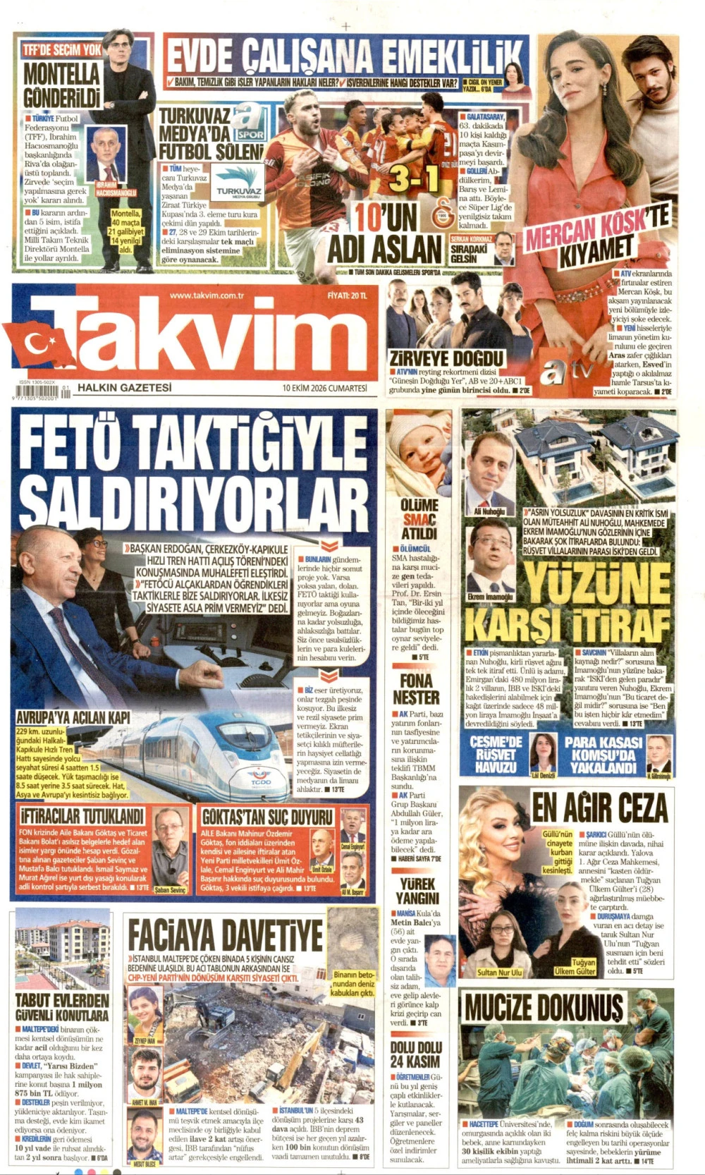takvim gazetesi