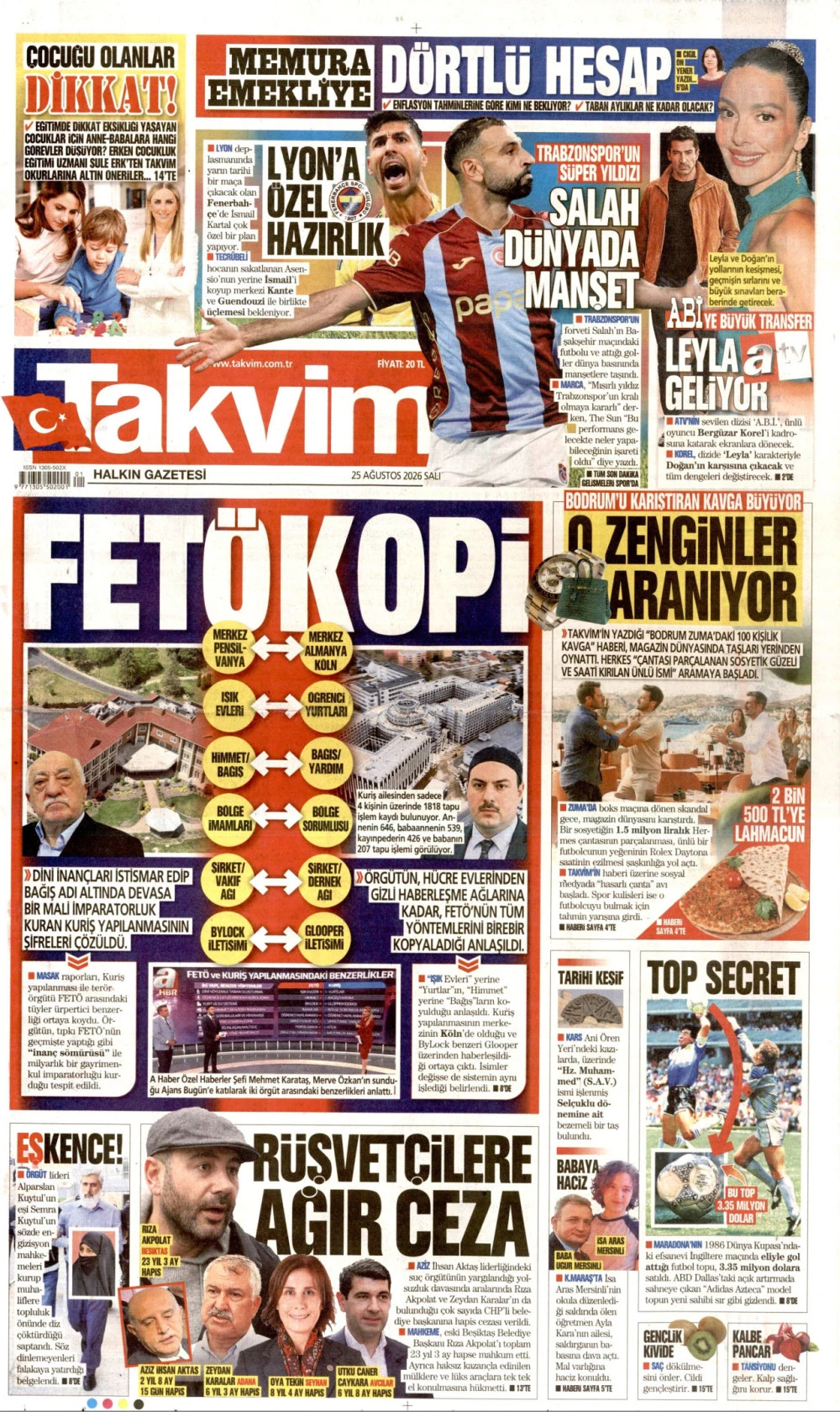 takvim gazetesi