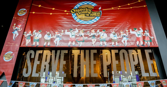 OKTOBERFEST ISTANBUL HOSTED BY THE POPULIST SEKİZİNCİ KEZ YAPI KREDİ BOMONTİADA&rsquo;DA