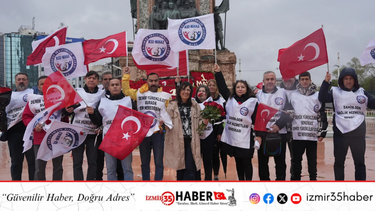  1 MAYIS EMEK VE DAYANIŞMA G&Uuml;N&Uuml; KUTLANDI