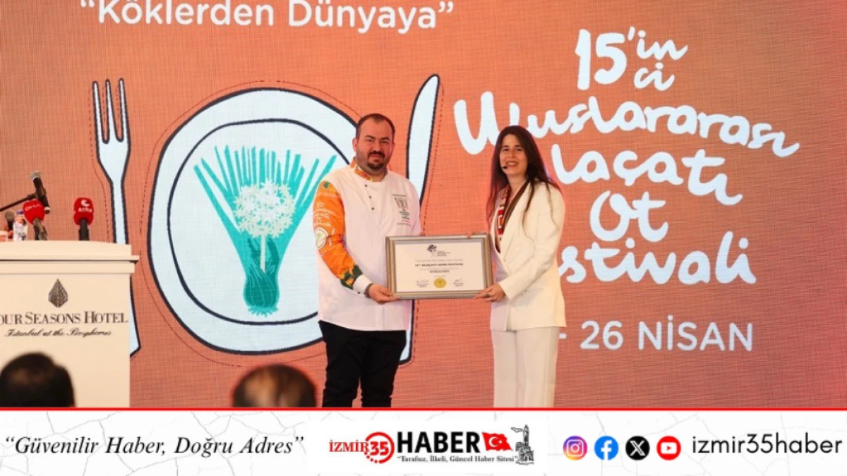  15. Uluslararası Ala&ccedil;atı Ot Festivali İstanbul lansmanında tanıtıldı