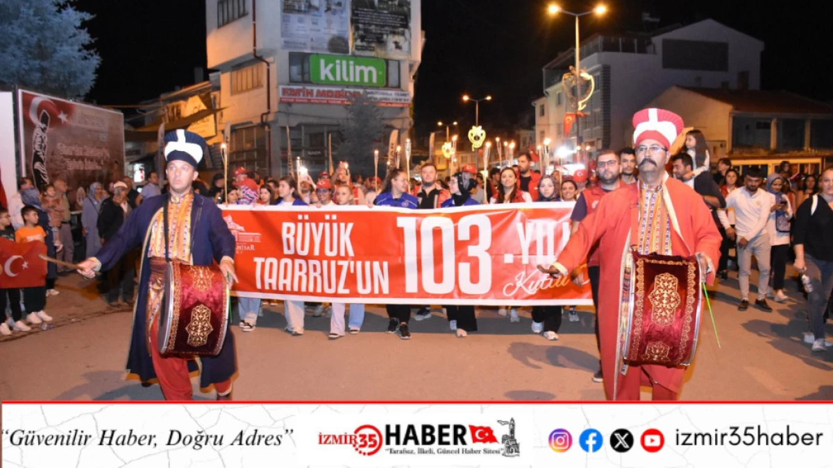 30 Ağustos Zafer Haftası’nda Şuhut’ta Gençlerle Yürüyüş