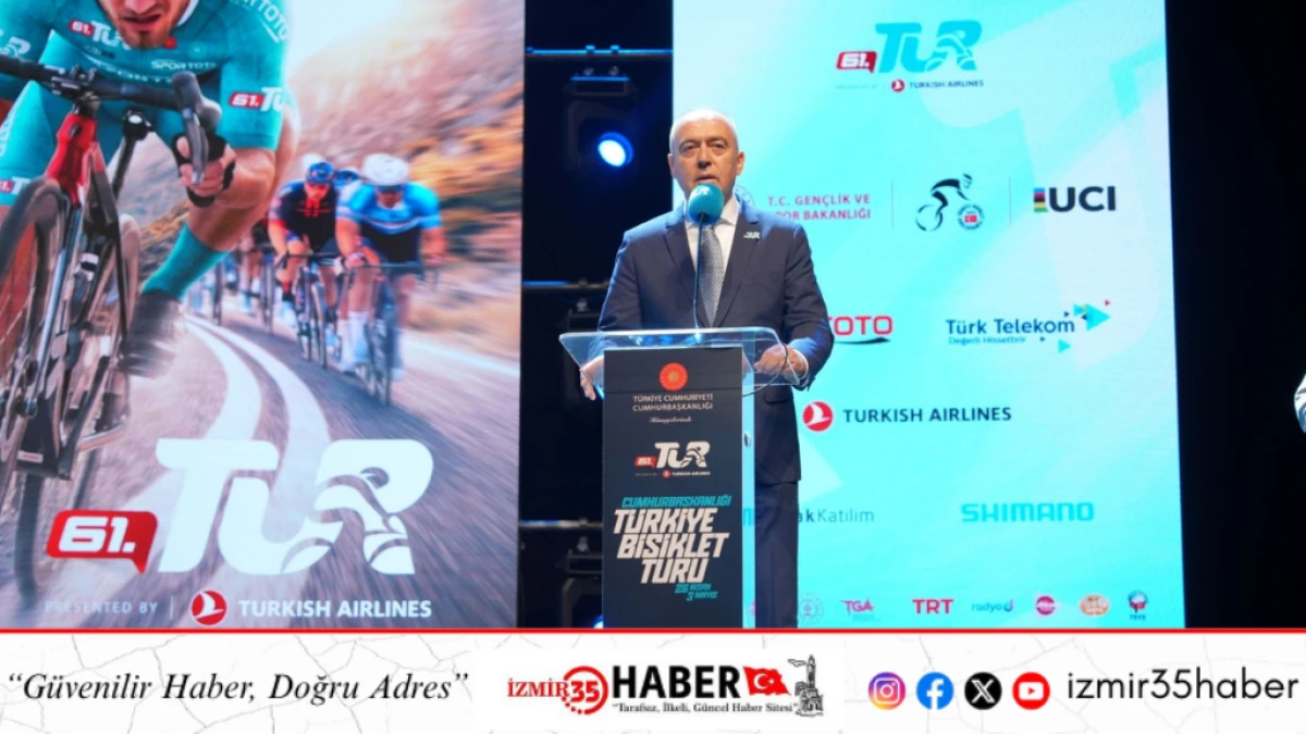 61. Cumhurbaşkanlığı T&uuml;rkiye Bisiklet Turu&rsquo;nun 2026 rotası ve takımların tanıtımı yapıldı