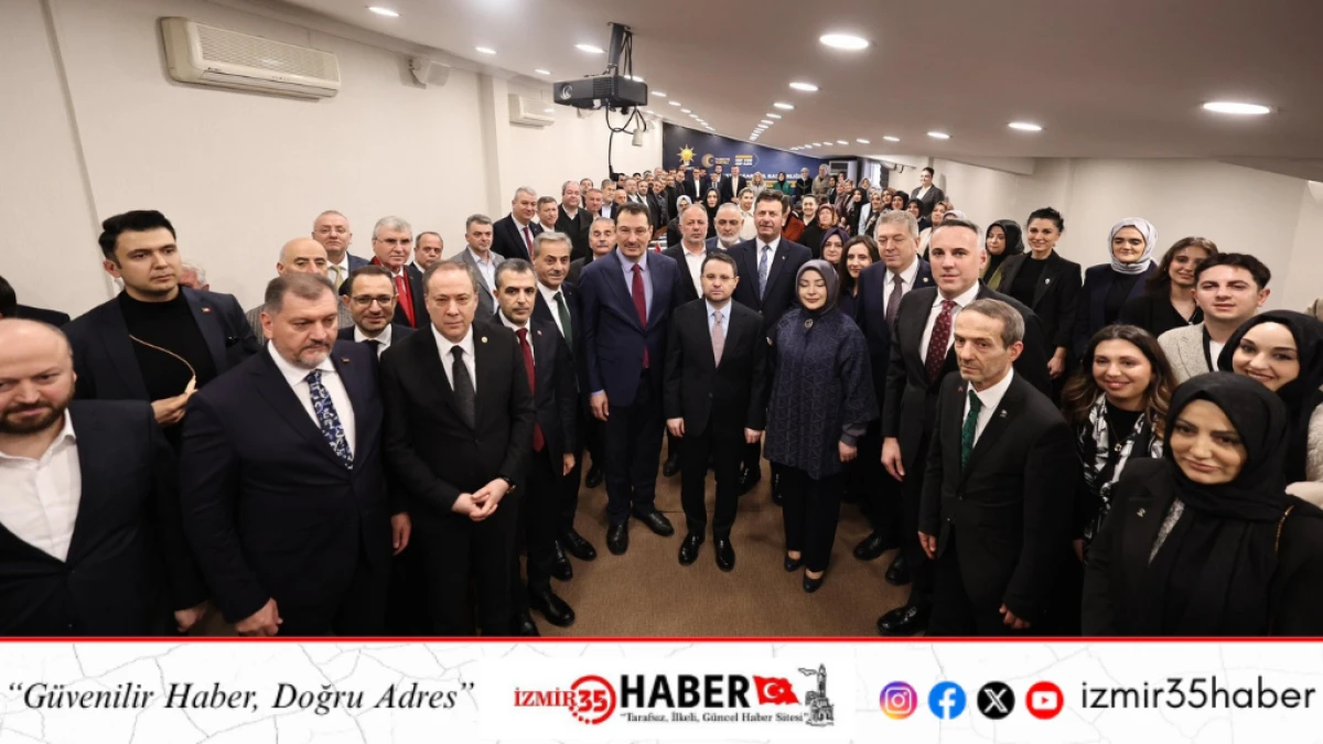 Adalet Bakanı Akın G&uuml;rlek'in AK Parti Sakarya İl Başkanlığına Ziyareti