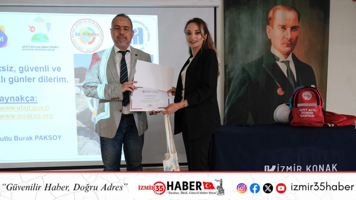 Afetlere M&uuml;dahalede İş Sağlığı ve G&uuml;venliği Eğitimi
