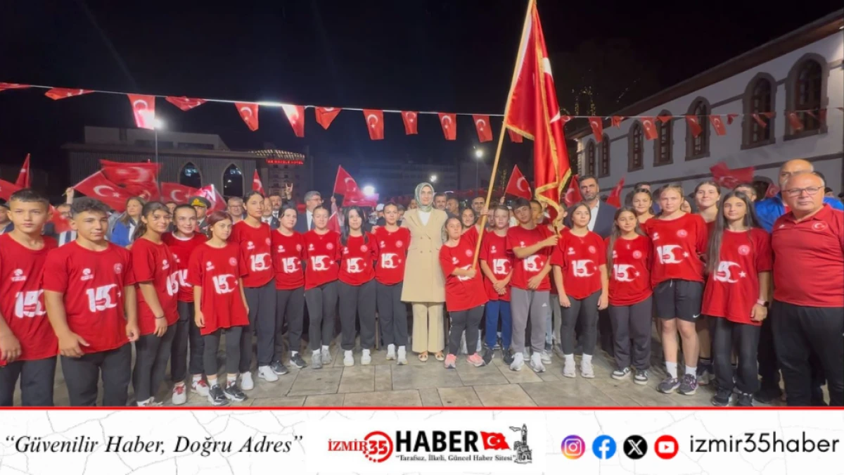 Afyonkarahisar'da 15 Temmuz Sancak Koşusu Büyük Coşkuyla Tamamlandı