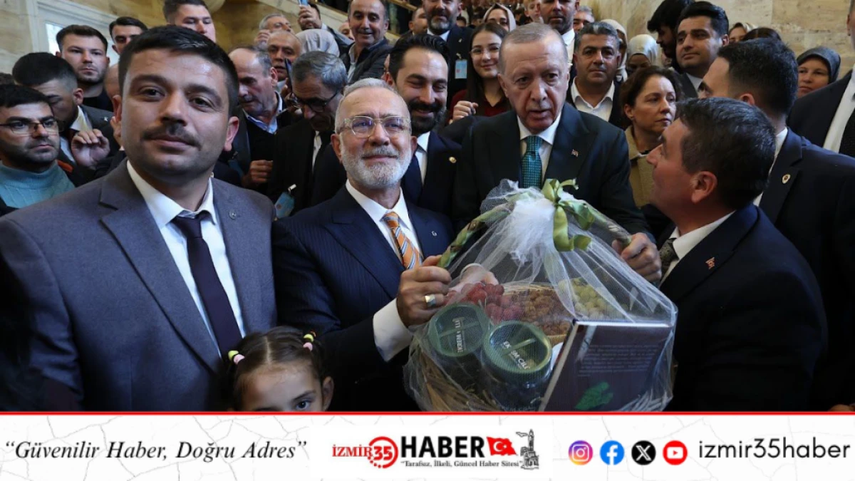 AK Parti Manisa Teşkilatı, TBMM’de  Cumhurbaşkanı Erdoğan ile Buluştu