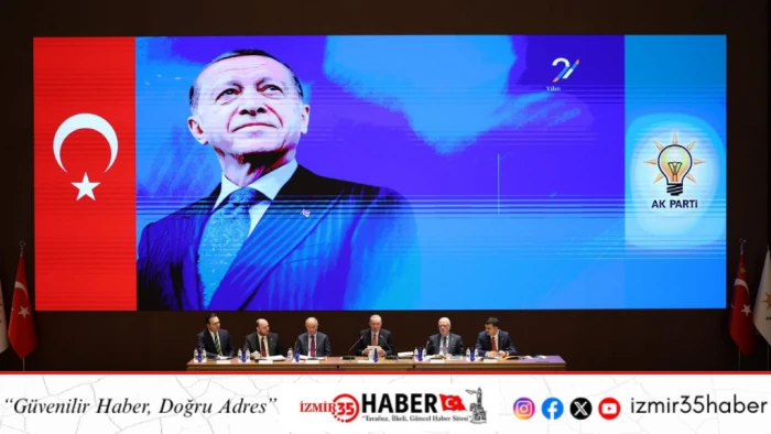 AK Parti MKYK Toplantısı Cumhurbaşkanı Erdoğan Başkanlığında Ger&ccedil;ekleştirildi