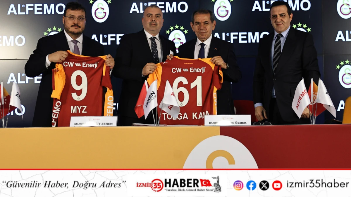 Alfemo, Galatasaray ile forma sponsorluğu anlaşmasına imza attı