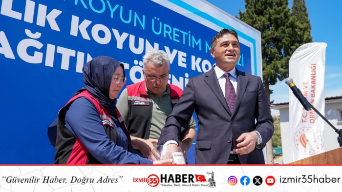 Aliağa&rsquo;da K&uuml;&ccedil;&uuml;kbaş Hayvancılığa G&uuml;&ccedil;l&uuml; Destek