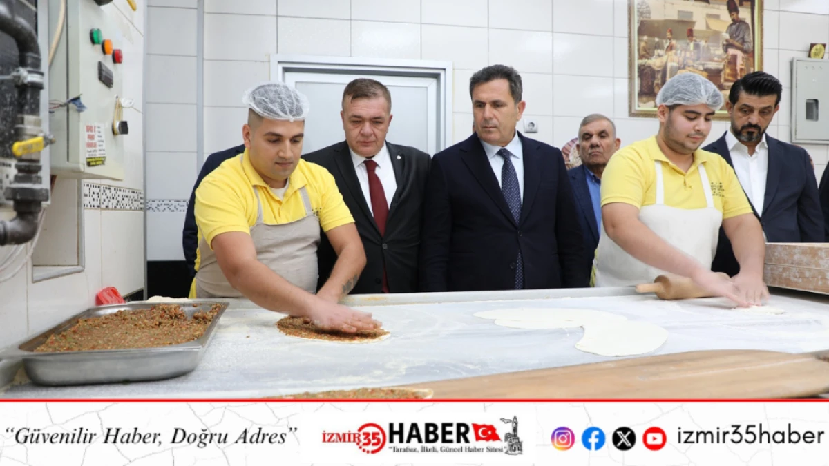 ANTEP LAHMACUNU TESCİLLİ TARİFİYLE PİŞİRİLEREK TANITILDI