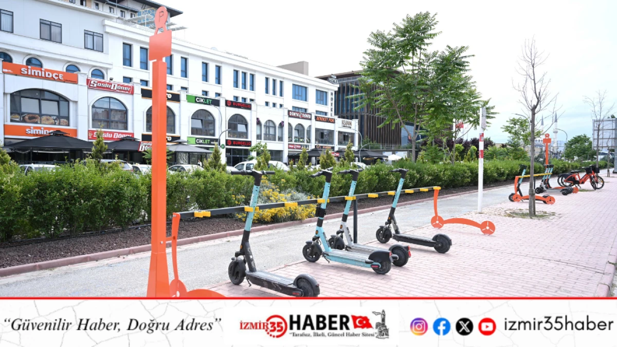 AVRUPA BİSİKLET BAŞKENTİ KONYA&rsquo;DA E-SKUTER PARK NOKTALARINI HİZMETE SUNDU