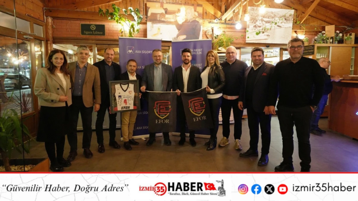 AXA SİGORTA&rsquo;NIN YENİ DEĞERLER ORTAĞI EFOR SPOR KUL&Uuml;B&Uuml;