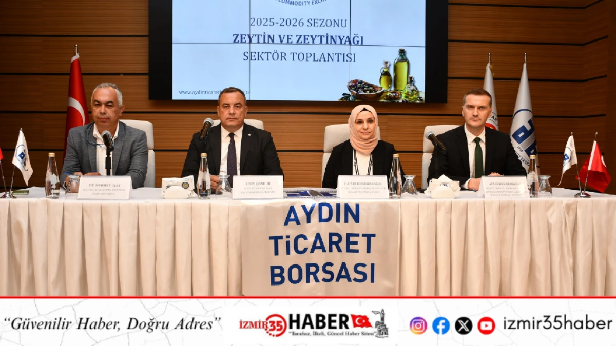 Aydın Ticaret Borsası,  Zeytin ve Zeytinyağı Sektör Toplantısı Düzenledi