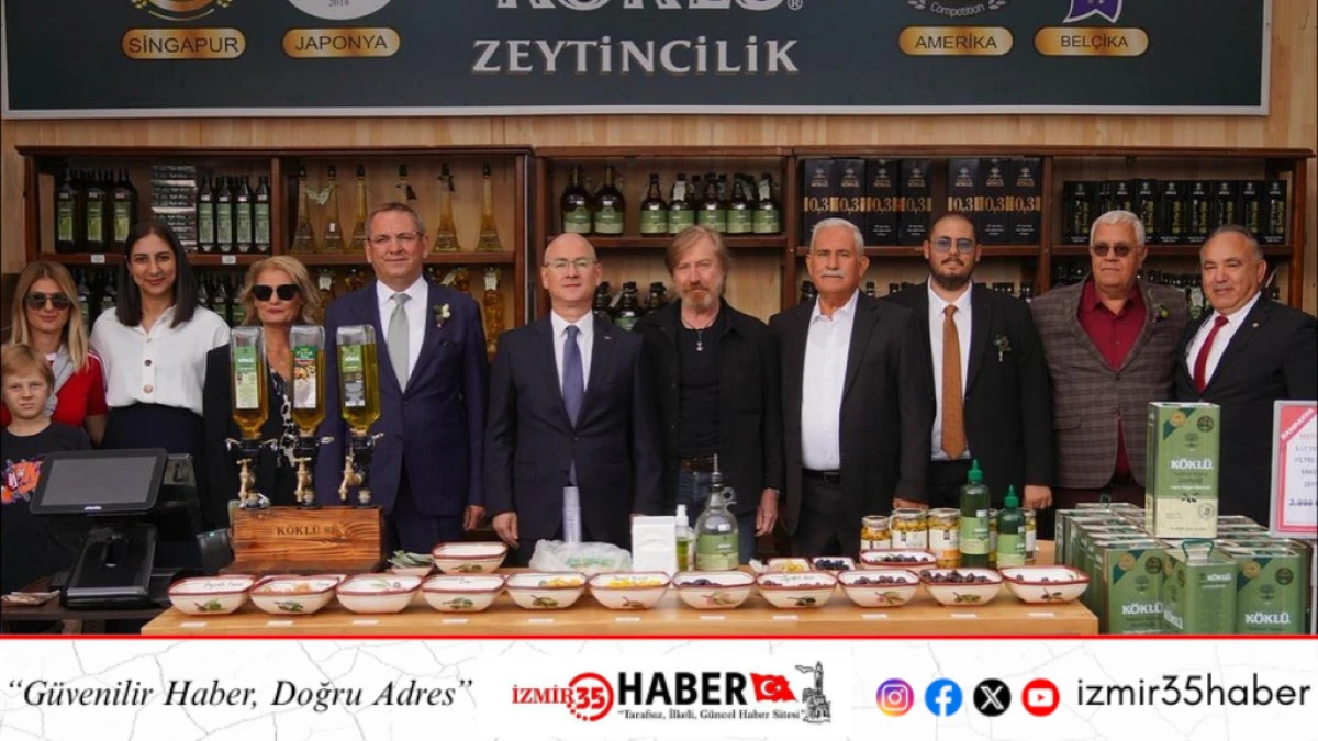 Ayvalık’ta Zeytin ve Zeytinyağı Büyük Festival Pazarı Açıldı.