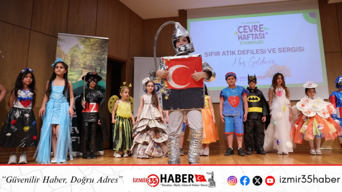 Bağcıların &ccedil;ocuklarından &ldquo;Sıfır Atık&rdquo; g&ouml;sterisi