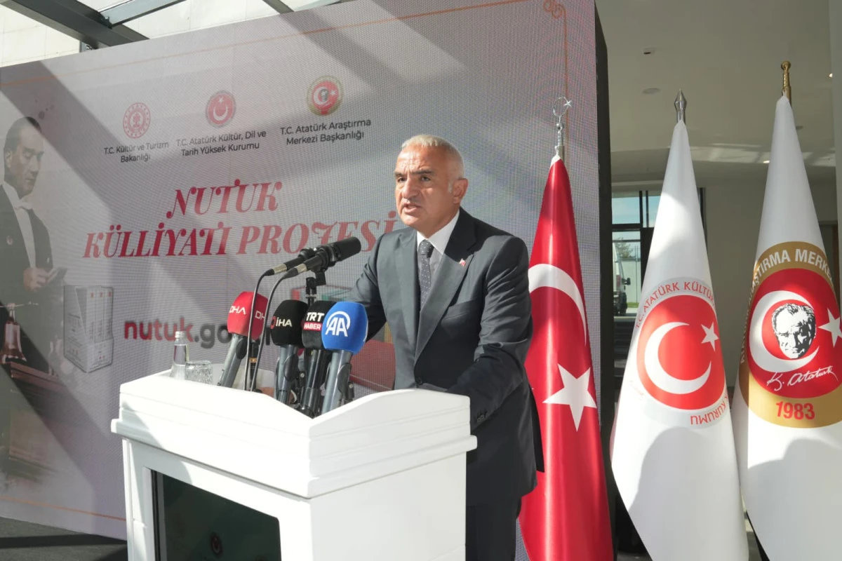 BAKAN ERSOY: NUTUK ARTIK G&Ouml;RME VE İŞİTME ENGELLİLER İ&Ccedil;İN DE ERİŞİLEBİLİR