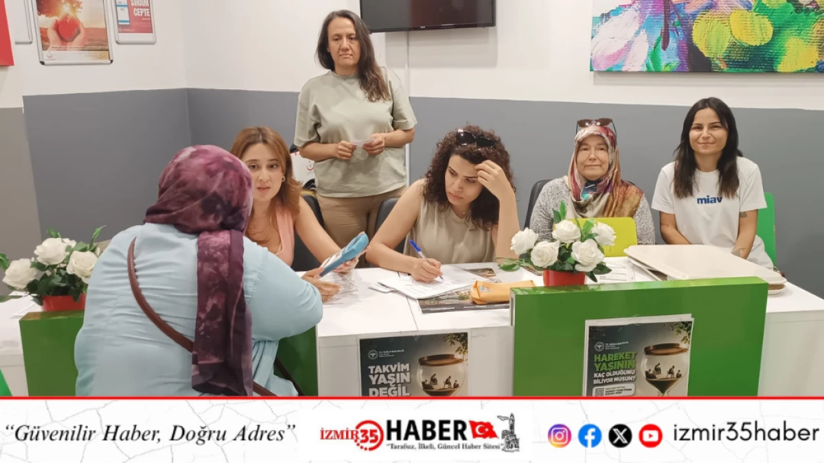 Bakanlığın Hareket Yaşını &Ouml;ğren, Sağlıklı Yaşa kampanyası Manisa'da ilgi g&ouml;r&uuml;yor