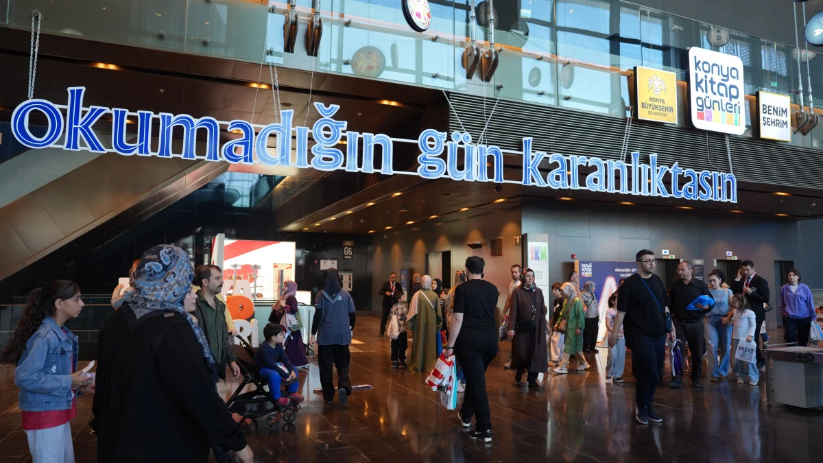 BAŞKAN ALTAY 13. KONYA KİTAP G&Uuml;NLERİ&rsquo;NE KATKI SAĞLAYAN HERKESE VE T&Uuml;M KİTAPSEVERLERE TEŞEKK&Uuml;R ETTİ