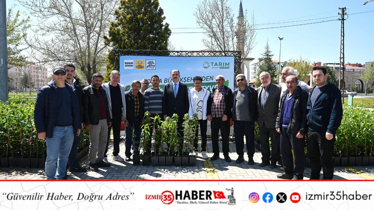 BAŞKAN ALTAY: BU YIL &Ccedil;İFT&Ccedil;İMİZE 31.420 MEYVE FİDANI DESTEĞİNDE BULUNDUK