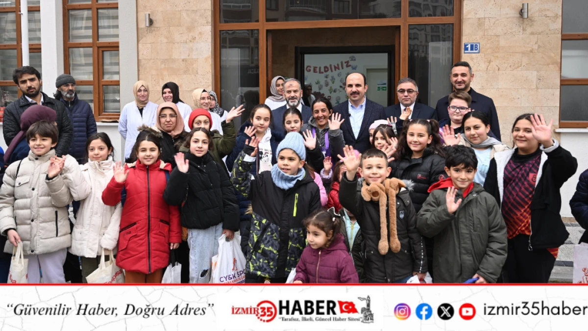 BAŞKAN ALTAY &Ccedil;OCUKLARIN ŞİVLİLİK COŞKUSUNA EŞLİK ETTİ