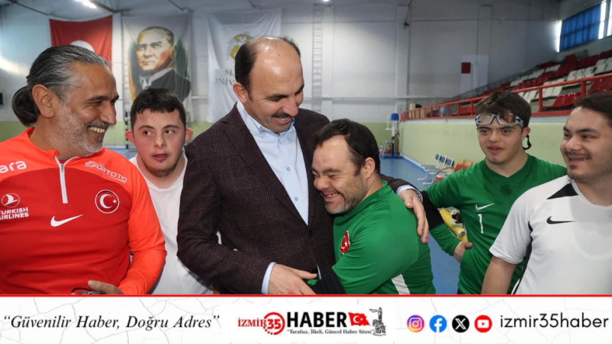 BAŞKAN ALTAY: ÖZEL GEREKSİNİMLİ KARDEŞLERİMİZİN BAŞARI VE CESARETİNİN HERKESE İLHAM KAYNAĞI OLMASINI DİLİYORUM