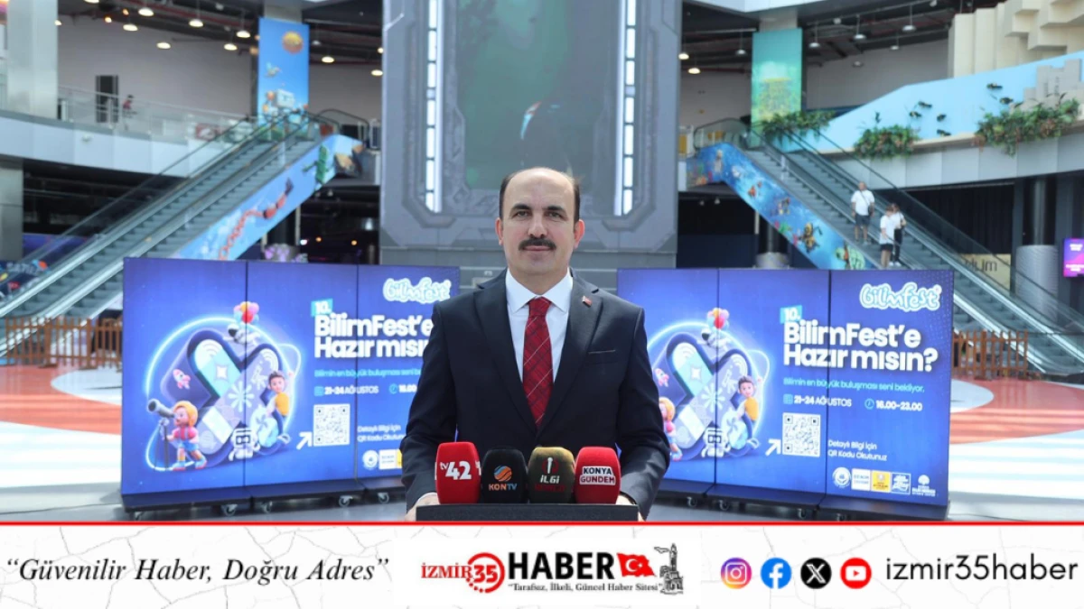 BAŞKAN ALTAY TÜM TÜRKİYE’Yİ 10. KONYA BİLİM FESTİVALİ’NE DAVET ETTİ