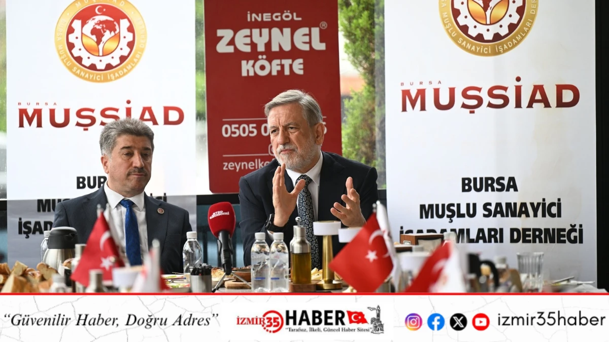 Başkan Burkay MUŞSİAD &Uuml;yeleri ile Buluştu