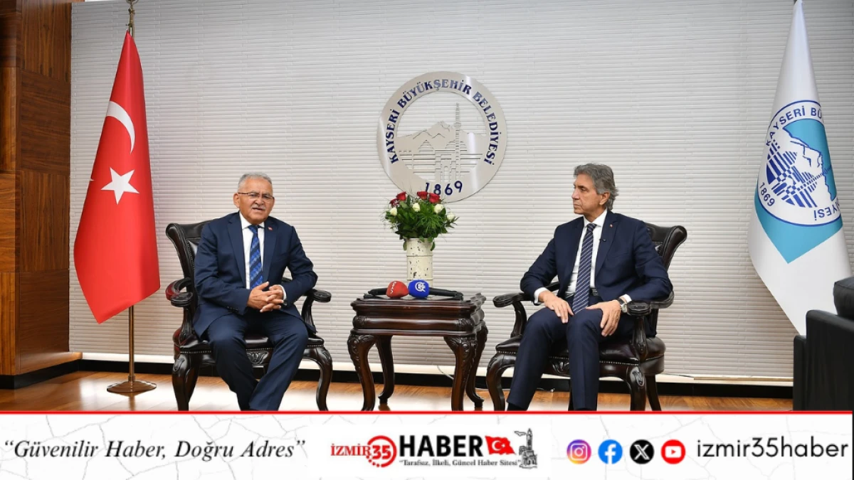 BAŞKAN BÜYÜKKILIÇ, AK PARTİ GENEL BAŞKAN YARDIMCISI DEMİR’İ AĞIRLADI