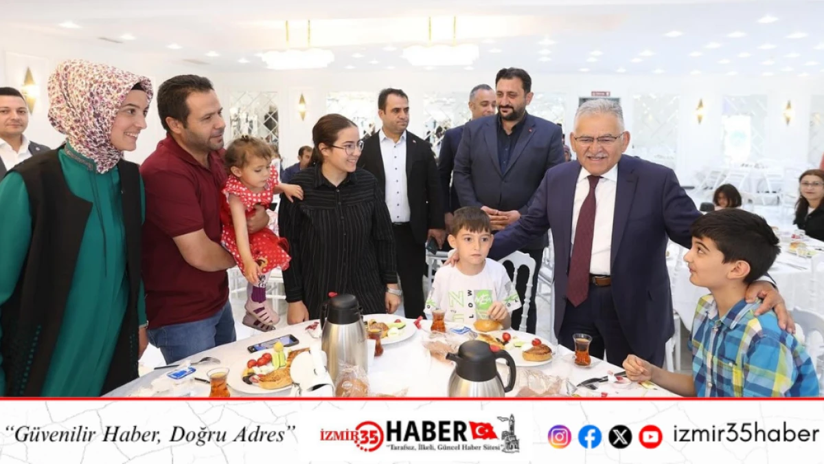 BAŞKAN BÜYÜKKILIÇ, YETİM VE ÖZEL ÇOCUKLARLA KAHVALTIDA BULUŞTU