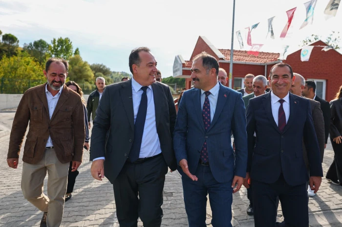  Başkan Dutlulu, Demirci&rsquo;de 63 Milyon TL&rsquo;lik Atıksu Arıtma Tesisini İnceledi