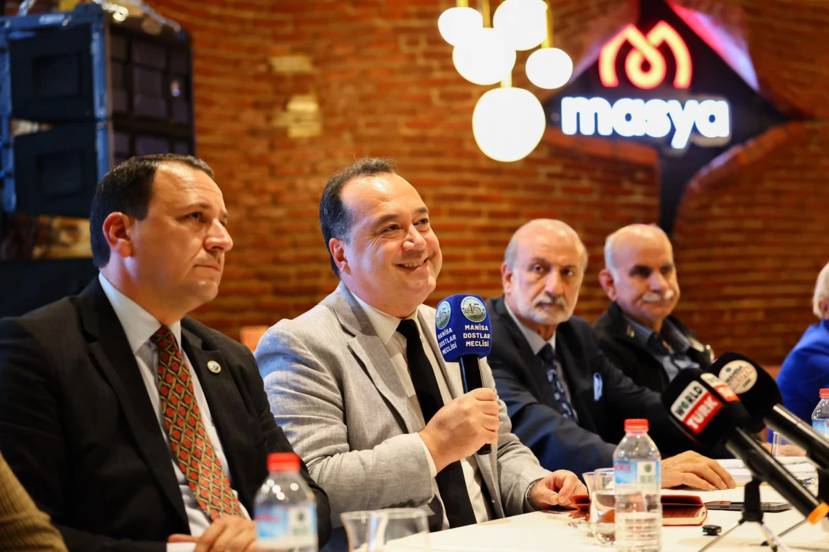 Başkan Dutlulu, Manisa Dostlar Meclisi&rsquo;nde Vatandaşlarla Buluştu