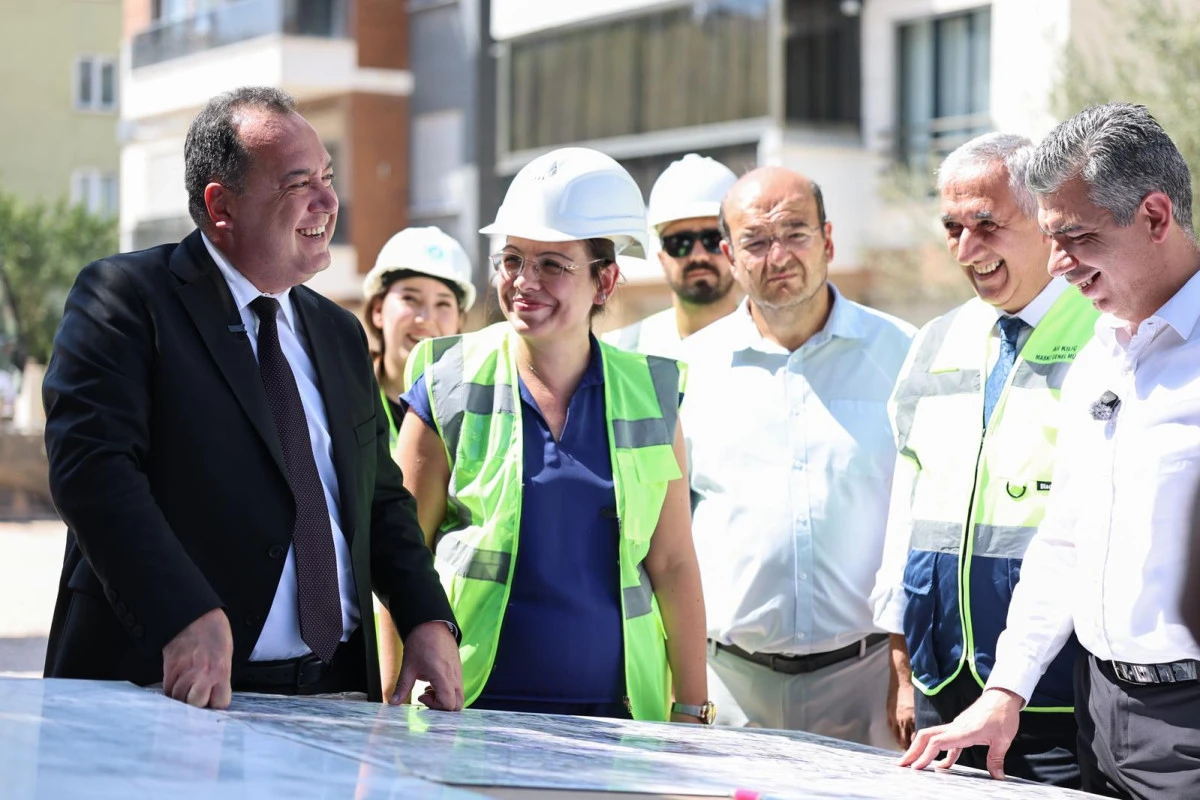Başkan Dutlulu Soma&rsquo;da 20 Milyon TL&rsquo;lik Altyapı &Ccedil;alışmalarını İnceledi