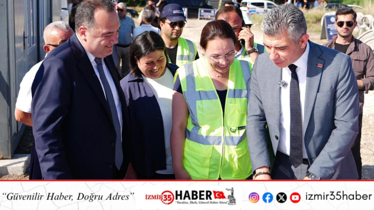 Başkan Dutlulu Soma&rsquo;da 20 Milyon TL&rsquo;lik Altyapı Yatırımını İnceledi