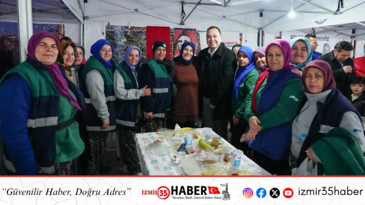 Başkan Dutlulu&rsquo;dan Saha Personeline İftar Sofrasında Teşekk&uuml;r ve M&uuml;jde