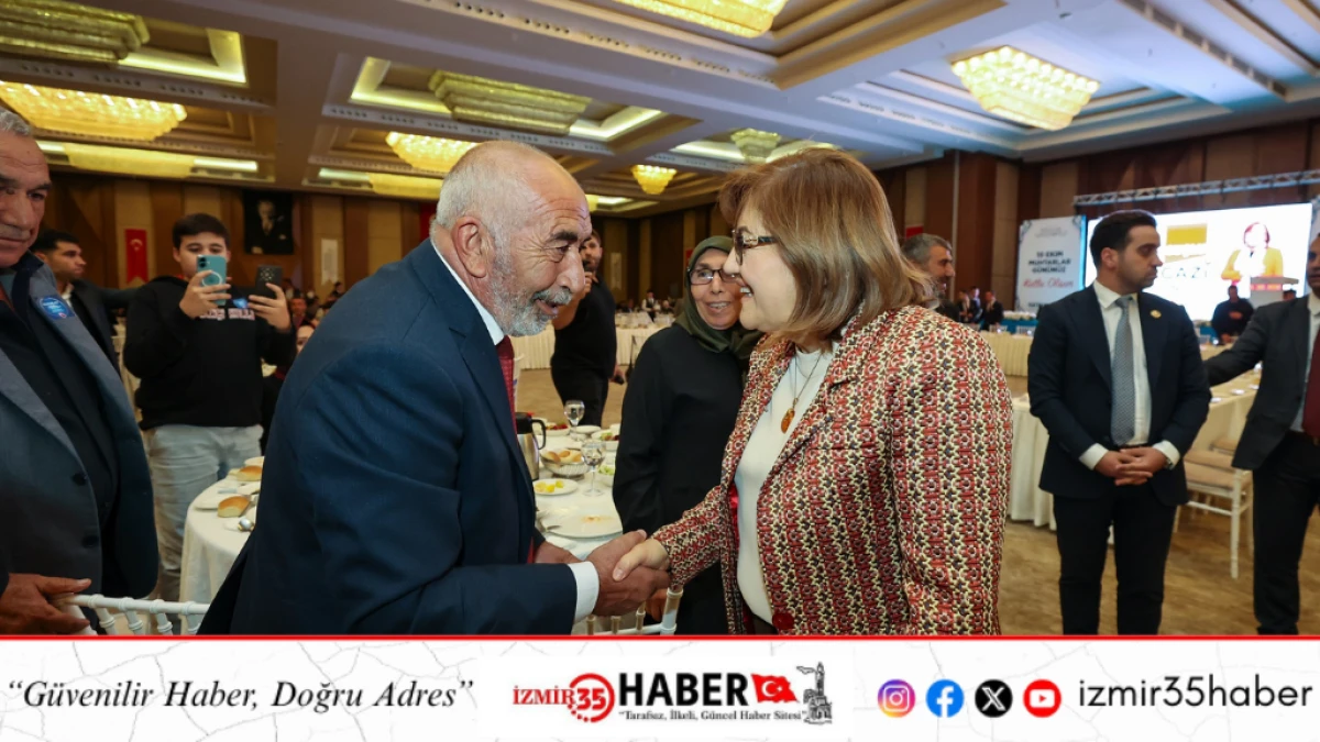 BAŞKAN FATMA ŞAHİN’DEN MUHTARLAR İÇİN KONUT MÜJDESİ