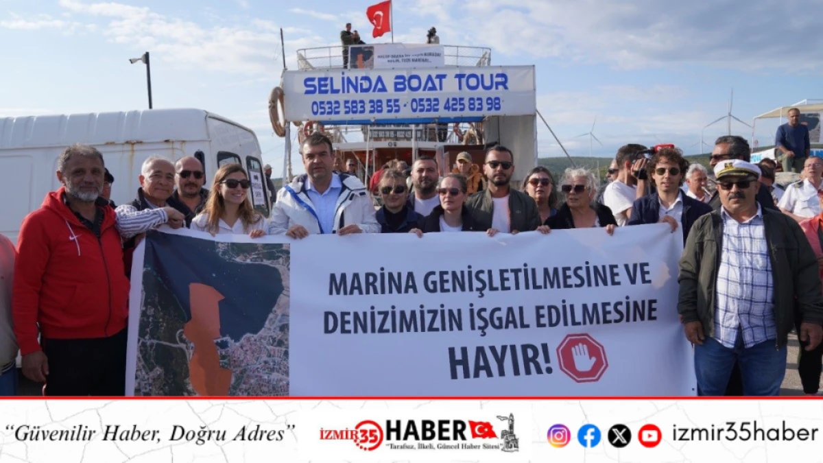 Başkan Yetişkin&rsquo;den Teos Yat Limanı projesine sert tepki